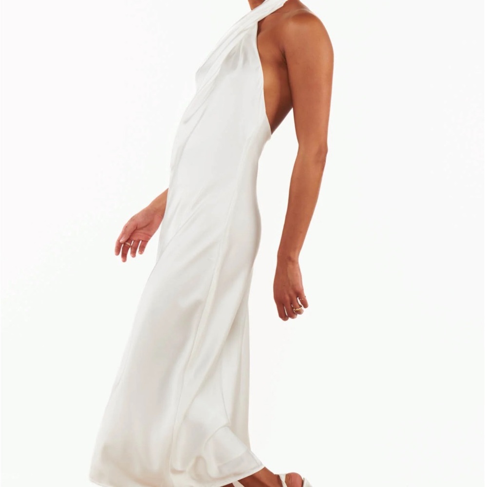 Show Me Your Mumu Jasmine Halter Midi Dress